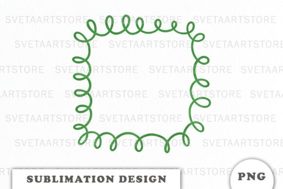 Download Green Doodle Frame Png - Doodle frame png Collection
